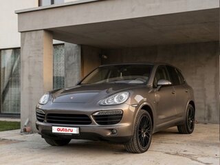 2012 Porsche Cayenne S II (958), коричневый, 1850000 рублей, вид 2
