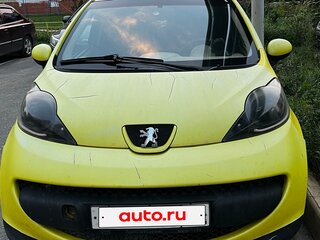 2007 Peugeot 107 I, жёлтый, 350000 рублей, вид 1