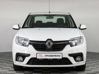2019 Renault Logan II Рестайлинг, белый, 865000 рублей, вид 2