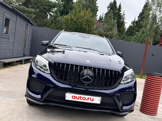2017 Mercedes-Benz GLE 350 d I (W166), синий, 4000000 рублей, вид 2