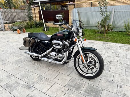 2015 Harley-Davidson XL1200, чёрный, 900000 рублей, вид 3