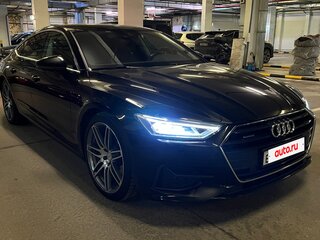 2019 Audi A7 40 TDI II (4K), чёрный, 4680000 рублей, вид 3
