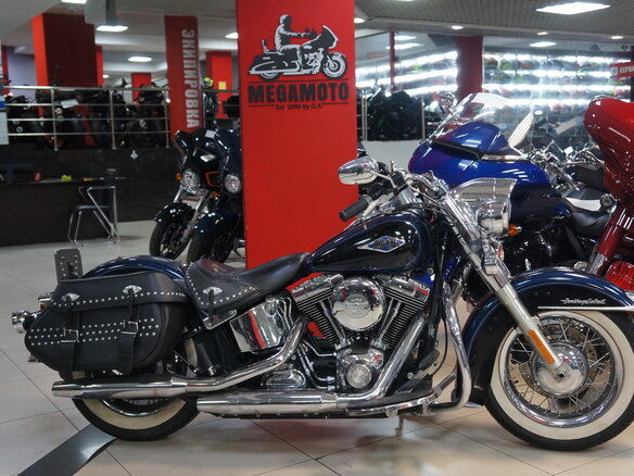 2012 Harley-Davidson Heritage, синий, 1017000 рублей