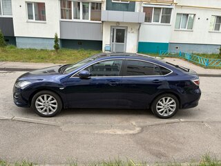2011 Mazda 6 II (GH) Рестайлинг, синий, 750000 рублей, вид 4