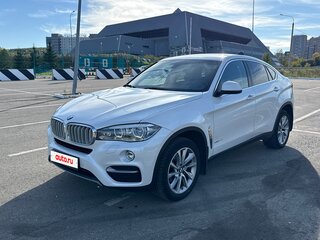 2017 BMW X6 30d II (F16), белый, 4360000 рублей, вид 1