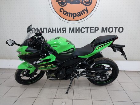2018 Kawasaki Ninja 400, зелёный, 549000 рублей, вид 2