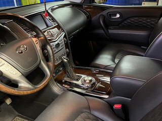 2019 Infiniti QX80 I Рестайлинг 2, серебристый, 5800000 рублей, вид 5