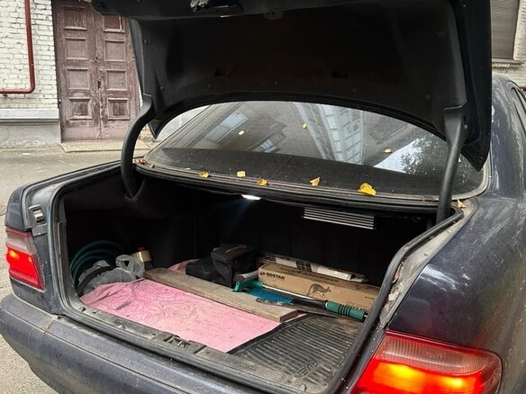 2000 Mercedes-Benz E-Класс 240 II (W210, S210) Рестайлинг, синий, 250000 рублей - вид 12