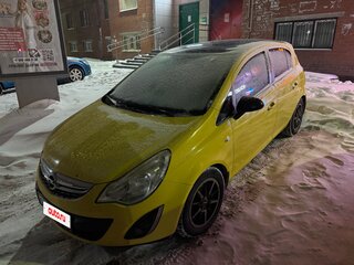 2012 Opel Corsa D Рестайлинг II, жёлтый, 480000 рублей, вид 5
