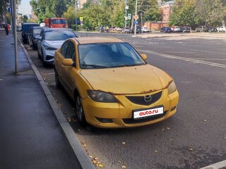 2003 Mazda 3 I (BK), жёлтый, 100000 рублей, вид 2