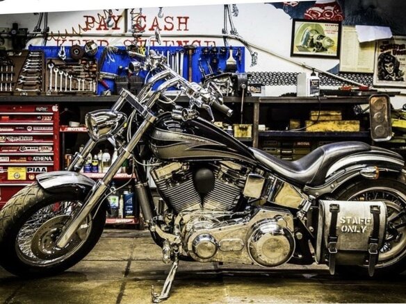 2019 Harley-Davidson Softail Custom, чёрный, 1699000 рублей - вид 7