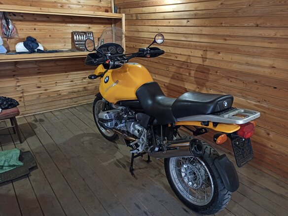 2000 BMW R 1150 GS, жёлтый, 540000 рублей - вид 9