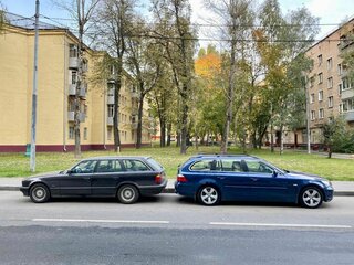 2005 BMW 5 серии 530xi V (E60/E61), синий, 690000 рублей, вид 4