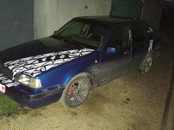 1994 Volvo 440, синий, 310000 рублей - вид 10