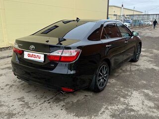 2017 Toyota Camry VII (XV50) Рестайлинг 2, чёрный, 2550000 рублей, вид 4