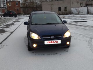 2007 Hyundai Getz I Рестайлинг, синий, 470000 рублей, вид 2