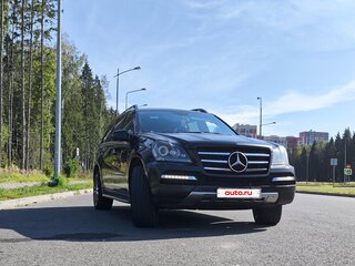 2012 Mercedes-Benz GL-Класс 350 I (X164) Рестайлинг, чёрный, 1600000 рублей, вид 3
