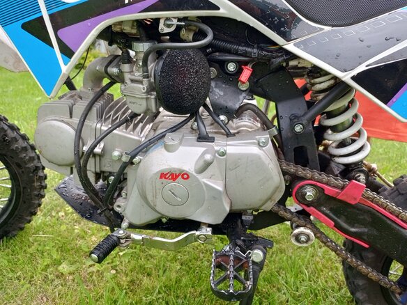 2024 Kayo Mini К125EM, синий, 79900 рублей - вид 8