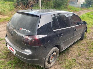 2007 Volkswagen Golf V, чёрный, 495000 рублей, вид 5
