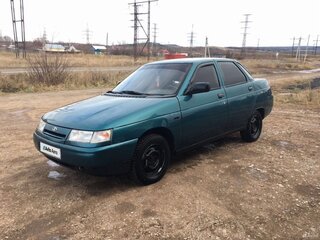 1998 Lada (ВАЗ) 2110, зелёный, 80000 рублей, вид 4