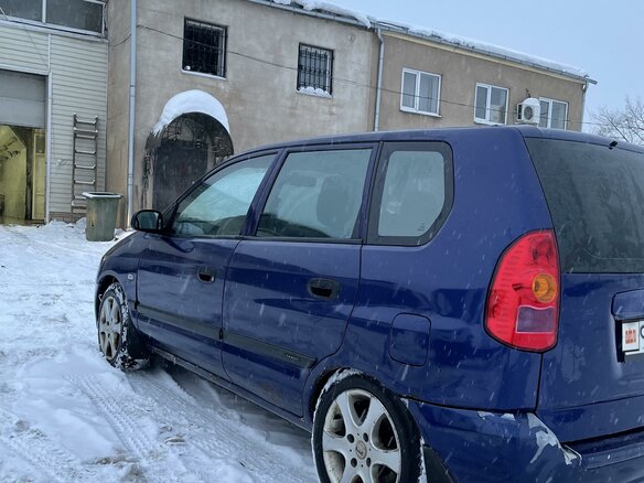 2004 Mitsubishi Space Star I Рестайлинг, синий, 250000 рублей - вид 4