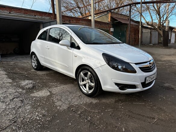 2006 Opel Corsa D, белый, 520000 рублей - вид 1
