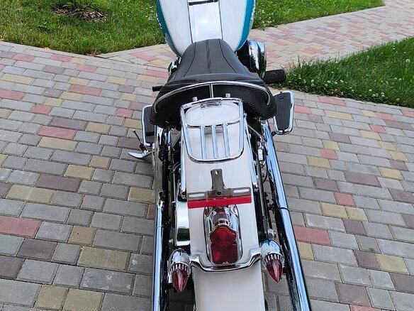 2015 Harley-Davidson Softail Deluxe, голубой, 1100000 рублей - вид 5