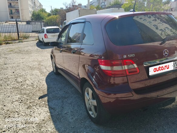 2005 Mercedes-Benz B-Класс 170 I (W245), пурпурный, 750000 рублей - вид 4