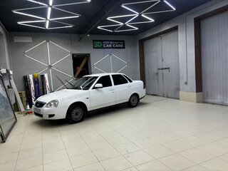 2017 Lada (ВАЗ) Priora I Рестайлинг, белый, 740000 рублей, вид 3