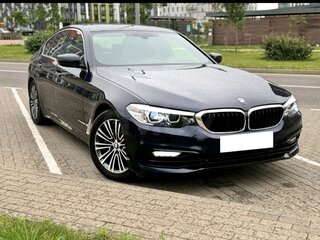 2017 BMW 5 серии 530i xDrive VII (G30/G31/G38), синий, 3500000 рублей, вид 3