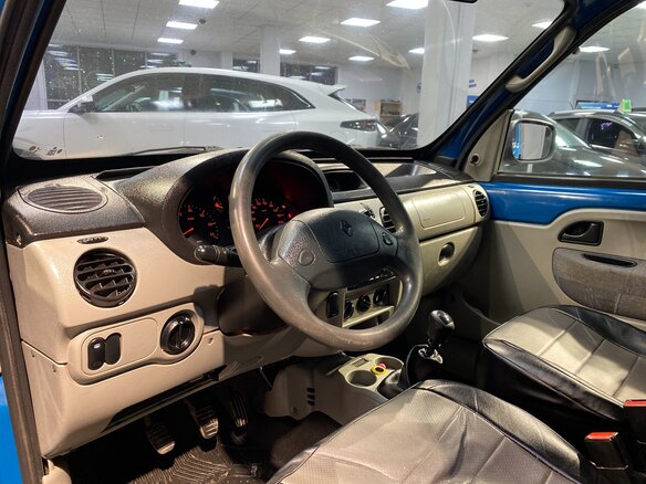 2003 Renault Kangoo I Рестайлинг, синий, 485000 рублей - вид 12