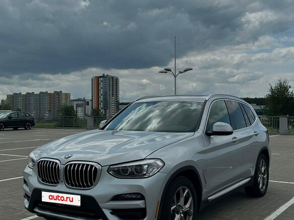 2021 BMW X3 30i xDrive III (G01), серебристый, 2799000 рублей