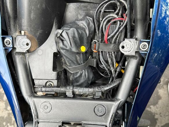 2008 Yamaha FZ6, синий, 430000 рублей - вид 16