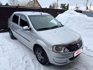 2013 Renault Logan I Рестайлинг, серый, 555000 рублей, вид 5