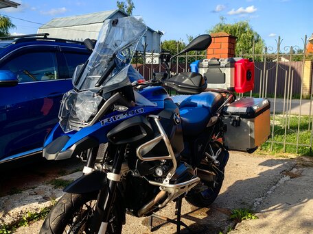 2014 BMW R 1200 GS Adventure, синий, 1250000 рублей, вид 3