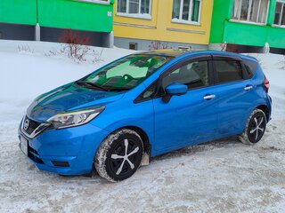 2019 Nissan Note II Рестайлинг, синий, 1250000 рублей, вид 3