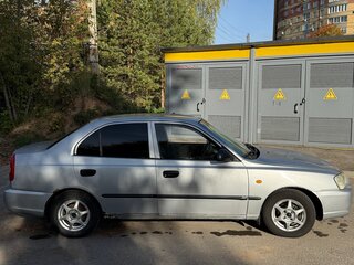2007 Hyundai Accent ТагАЗ II, серебристый, 190000 рублей, вид 3
