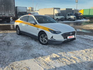 2019 Hyundai Sonata LPi VIII (DN8), белый, 1560000 рублей, вид 3