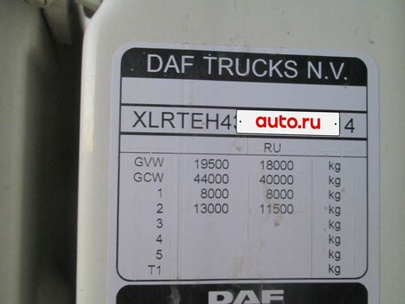 2022 DAF XF, белый, 7776000 рублей, вид 4