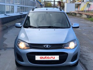 2014 Lada (ВАЗ) Kalina II, голубой, 550000 рублей, вид 3