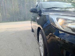 2015 Kia Rio III Рестайлинг, чёрный, 930000 рублей, вид 4
