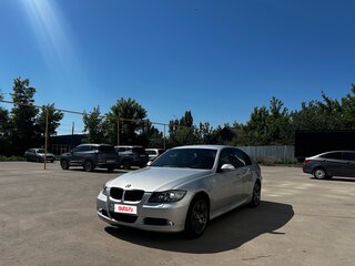 2006 BMW 3 серии 325i V (E90/E91/E92/E93), серебристый, 810000 рублей, вид 2