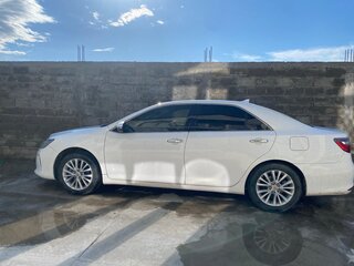2014 Toyota Camry VII (XV50) Рестайлинг, белый, 1650000 рублей, вид 5