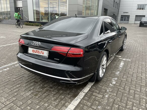 2016 Audi A8 Long III (D4) Рестайлинг, чёрный, 3300000 рублей - вид 6