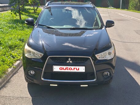 2010 Mitsubishi ASX I, чёрный, 930000 рублей, вид 3