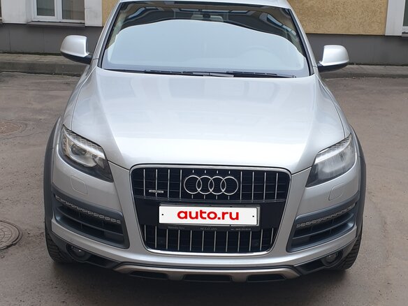 2011 Audi Q7 I (4L) Рестайлинг, серебристый, 2400000 рублей