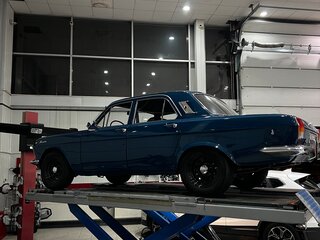 1977 ГАЗ 24 «Волга» 24 I (24), синий, 500000 рублей, вид 1
