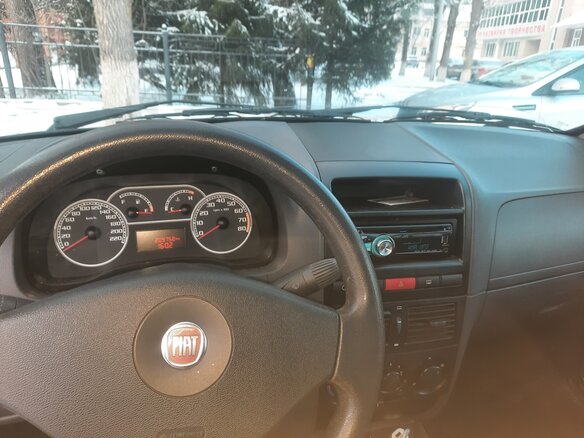 2008 Fiat Albea I Рестайлинг, серый, 480000 рублей - вид 9