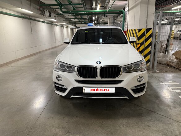 2018 BMW X4 20i I (F26), белый, 3325000 рублей