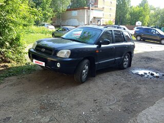 2007 Hyundai Santa Fe Classic Classic, чёрный, 550000 рублей, вид 3